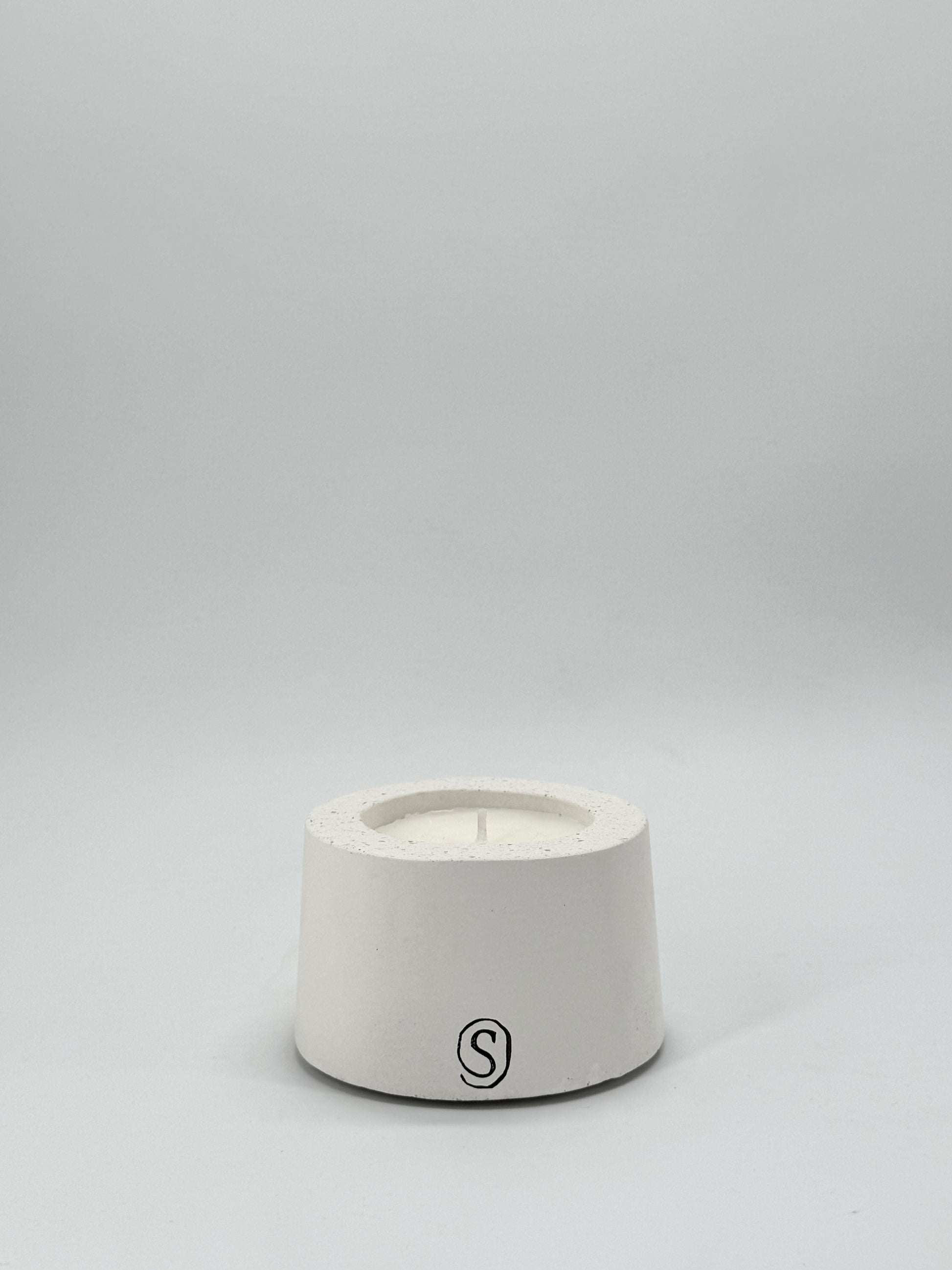 White Indoor Candle - Size S