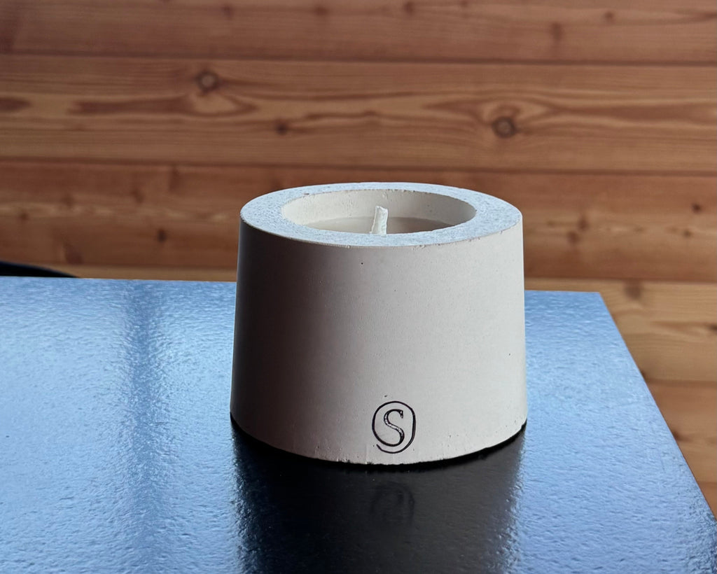 White Indoor Candle - Size S