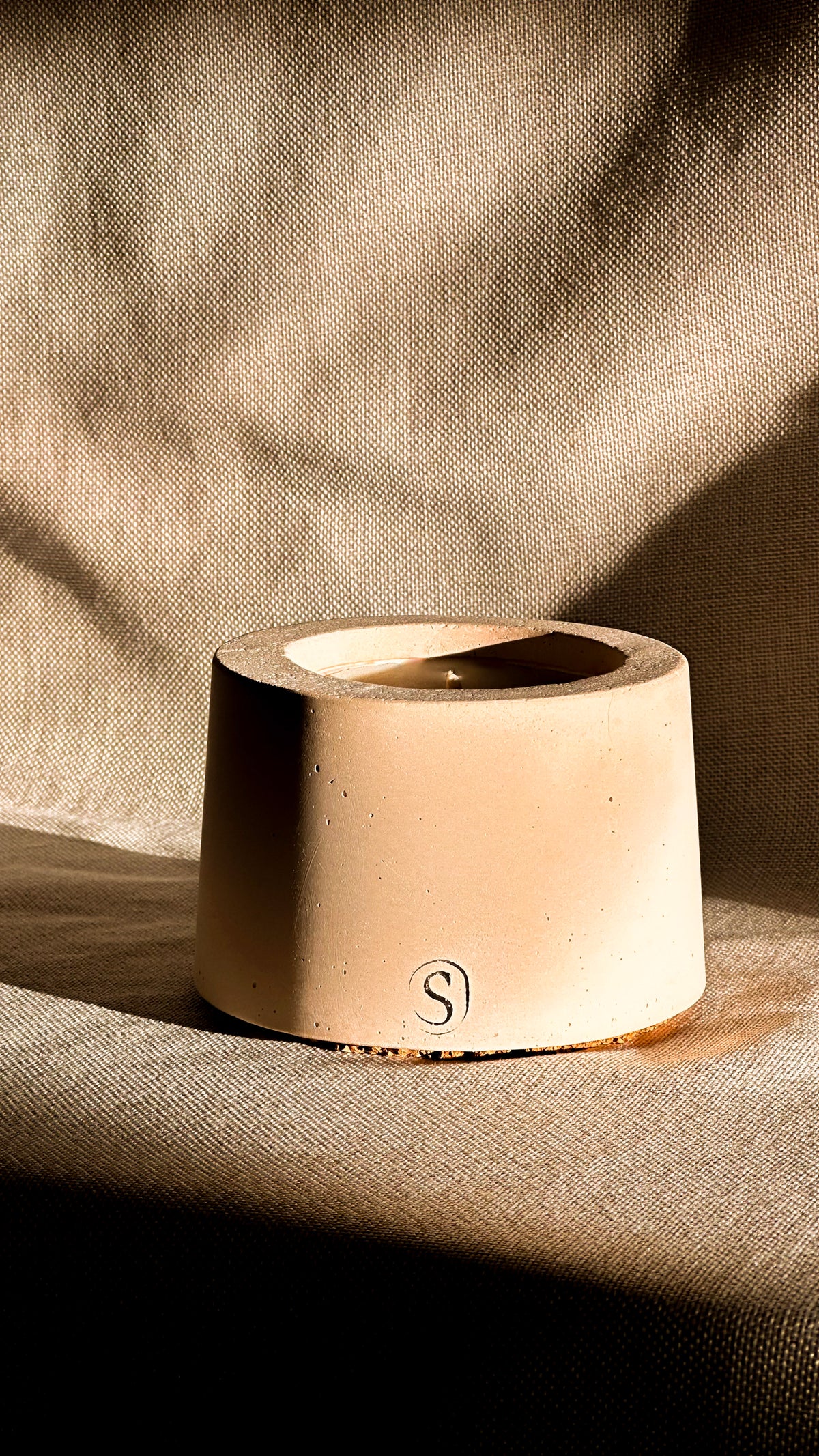 Beige Indoor Candle - Size S